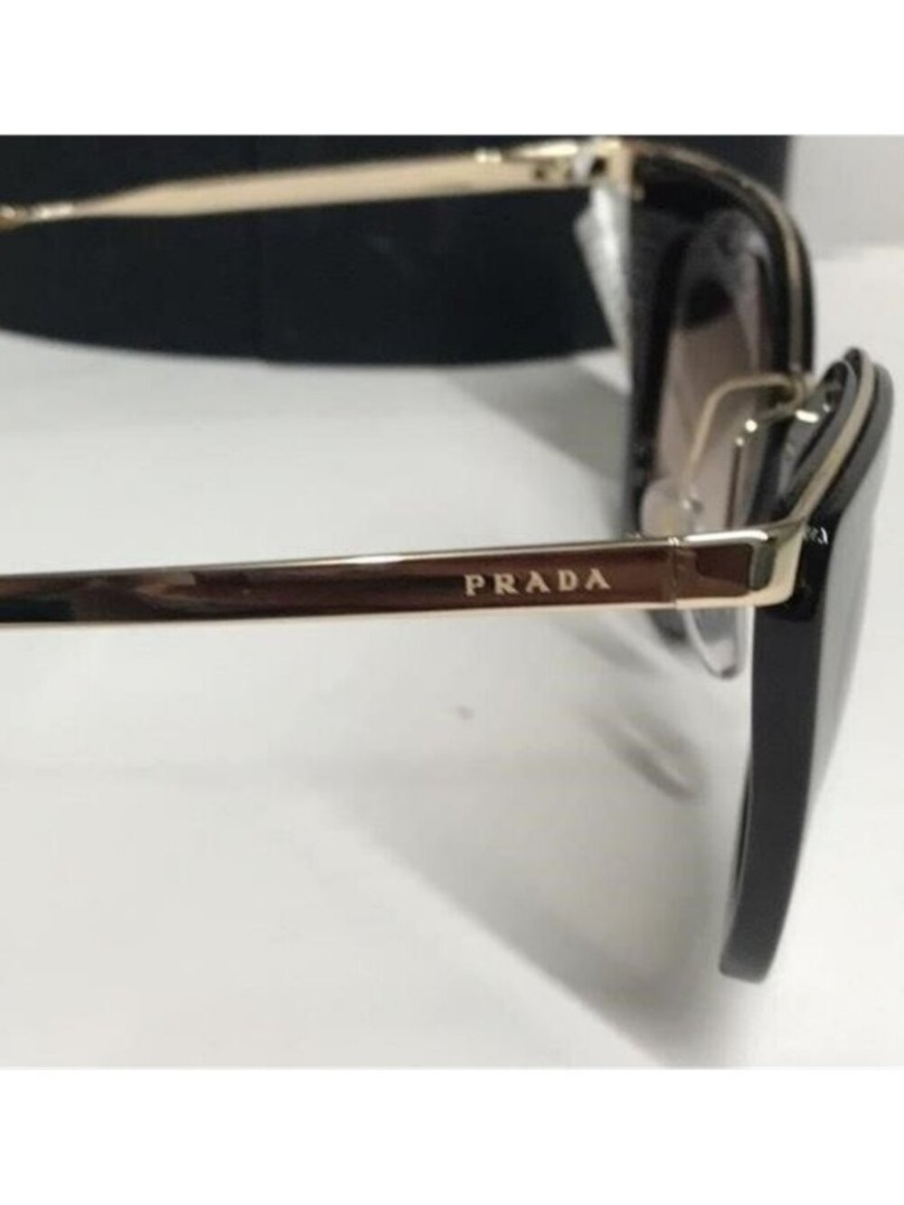 New Authentic Prada PR53S 2AU-3D0 – Havana Brown Gradient Cat-Eye Sunglasses - Picture 11 of 12